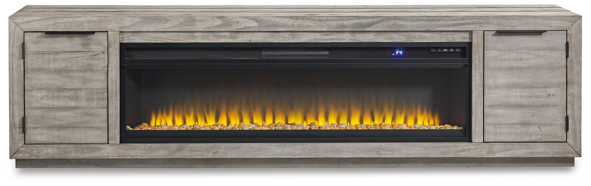Naydell 92" TV Stand with Electric Fireplace