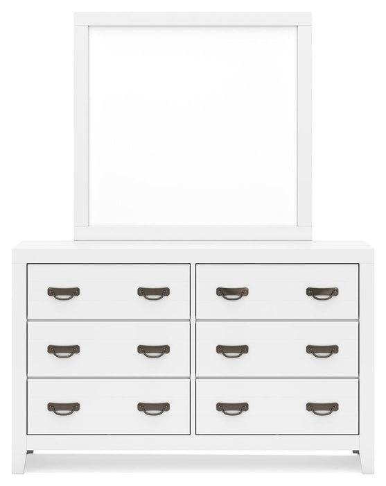 Binterglen Dresser and Mirror