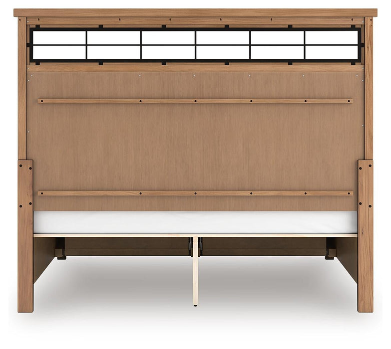 Taffenbrook King Panel Storage Bed