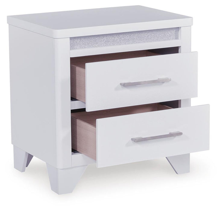 Jarlee Two Drawer Night Stand