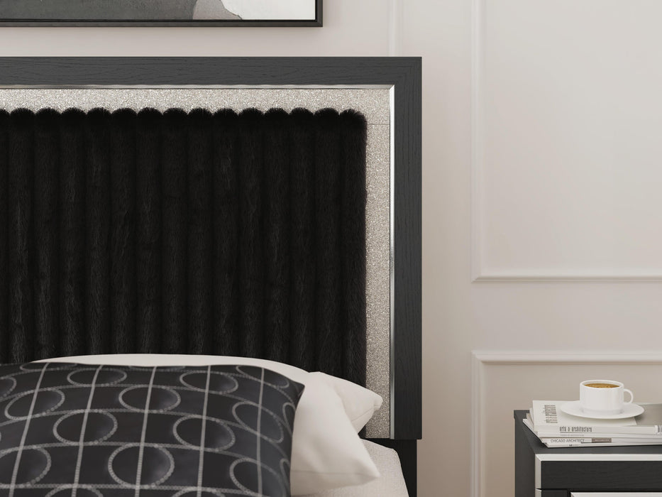 Zuraleus King Upholstered Platform Bed
