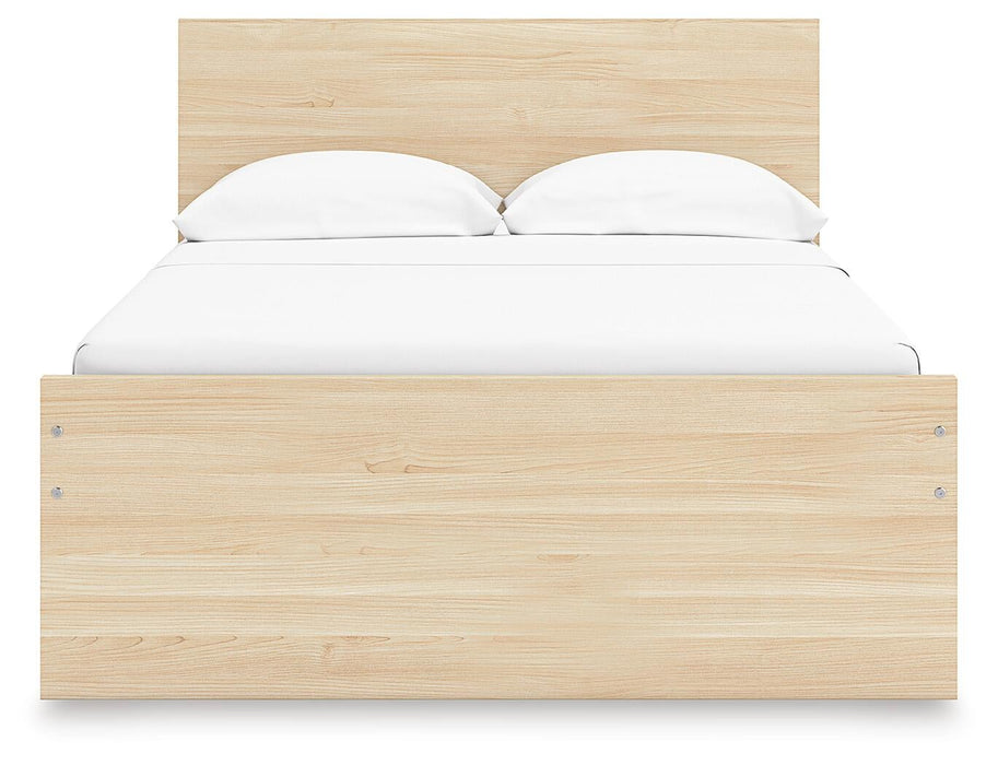 Onita Full Panel Platform Bed with 1 Side Storage