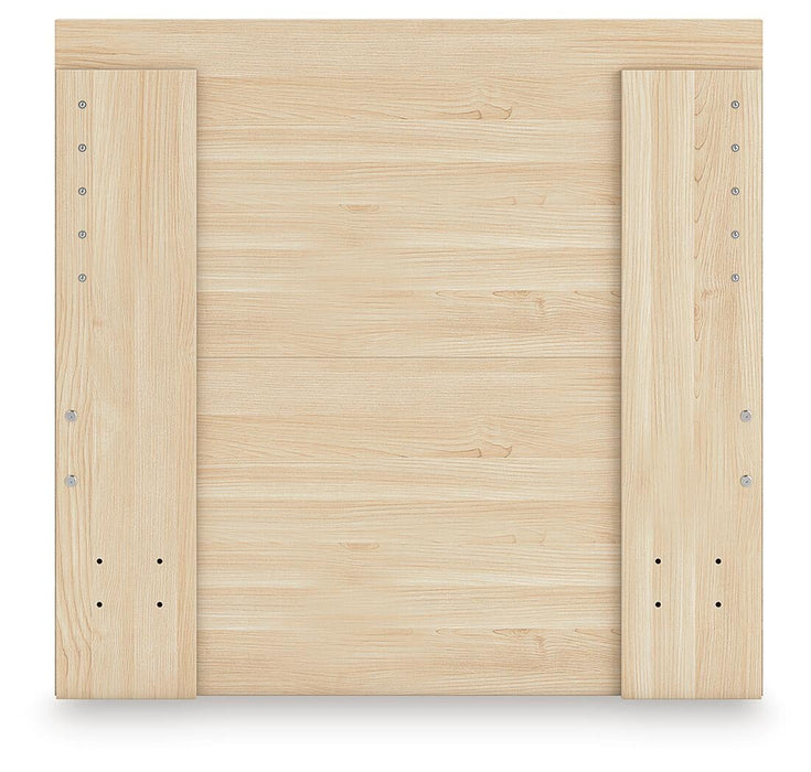 Onita Twin Panel Platform Bed with 1 Side Storage