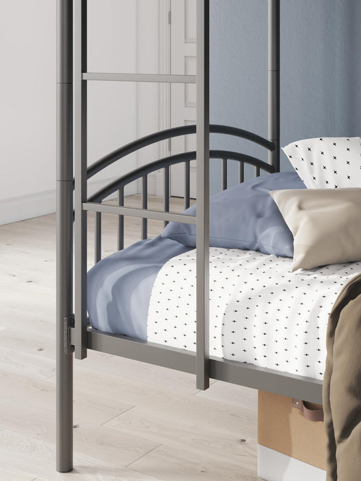 Lanceburg Twin/Twin Bunk Bed w/Ladder