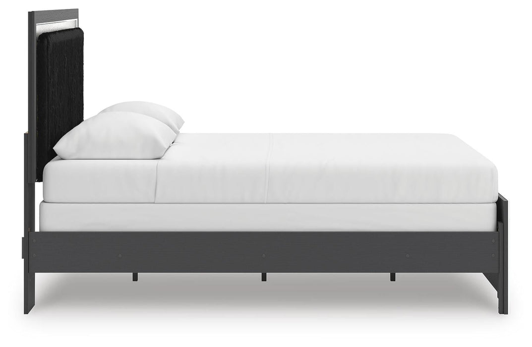Zuraleus Queen Upholstered Panel Bed