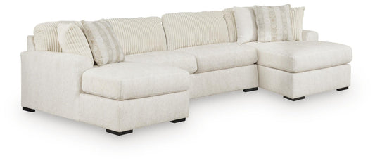 Chessington 3-Piece Sectional with Double Chaise
