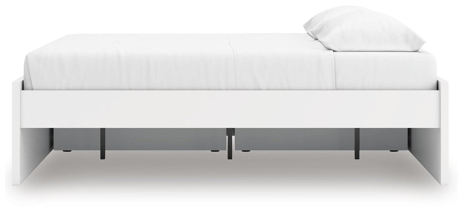 Onita King Platform Bed with 1 Side Storage
