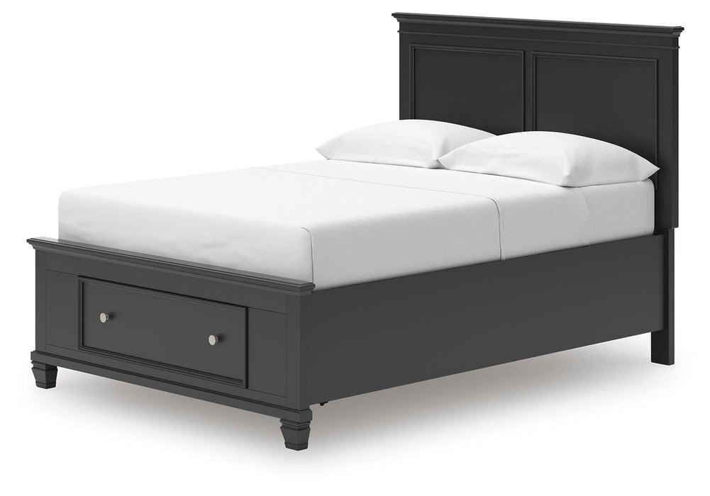 Lanolee Full Panel Storage Bed