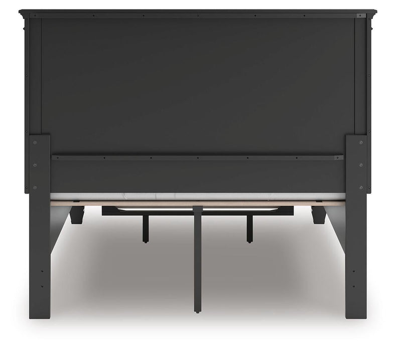 Lanolee Full Panel Storage Bed