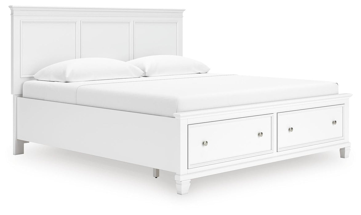 Fortman King Panel Storage Bed