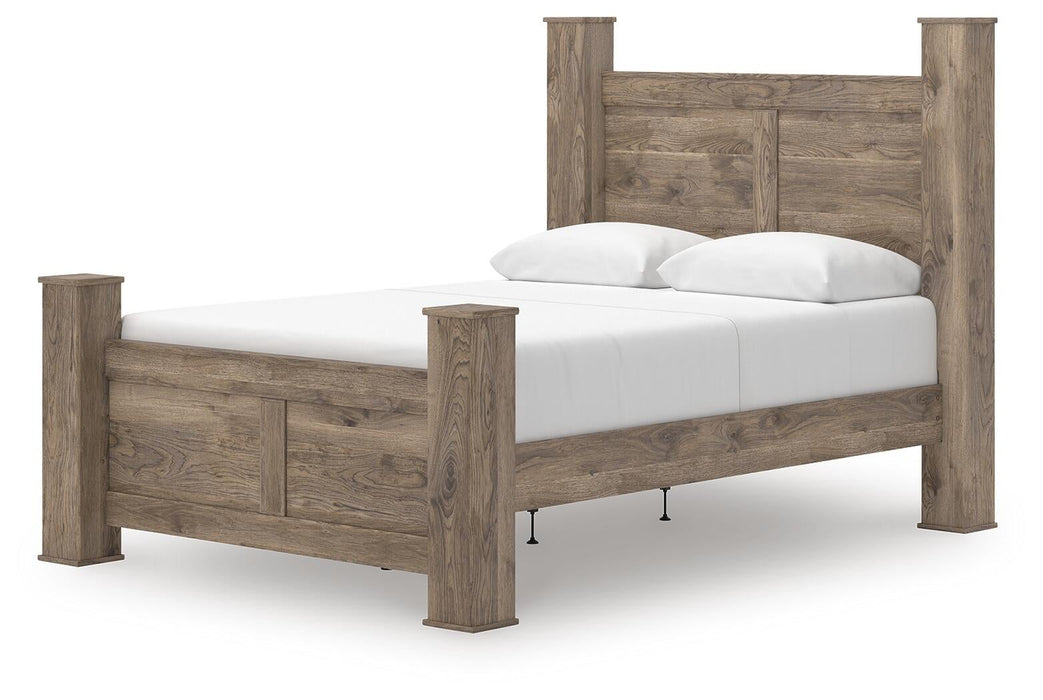 Rusticott Queen Poster Bed