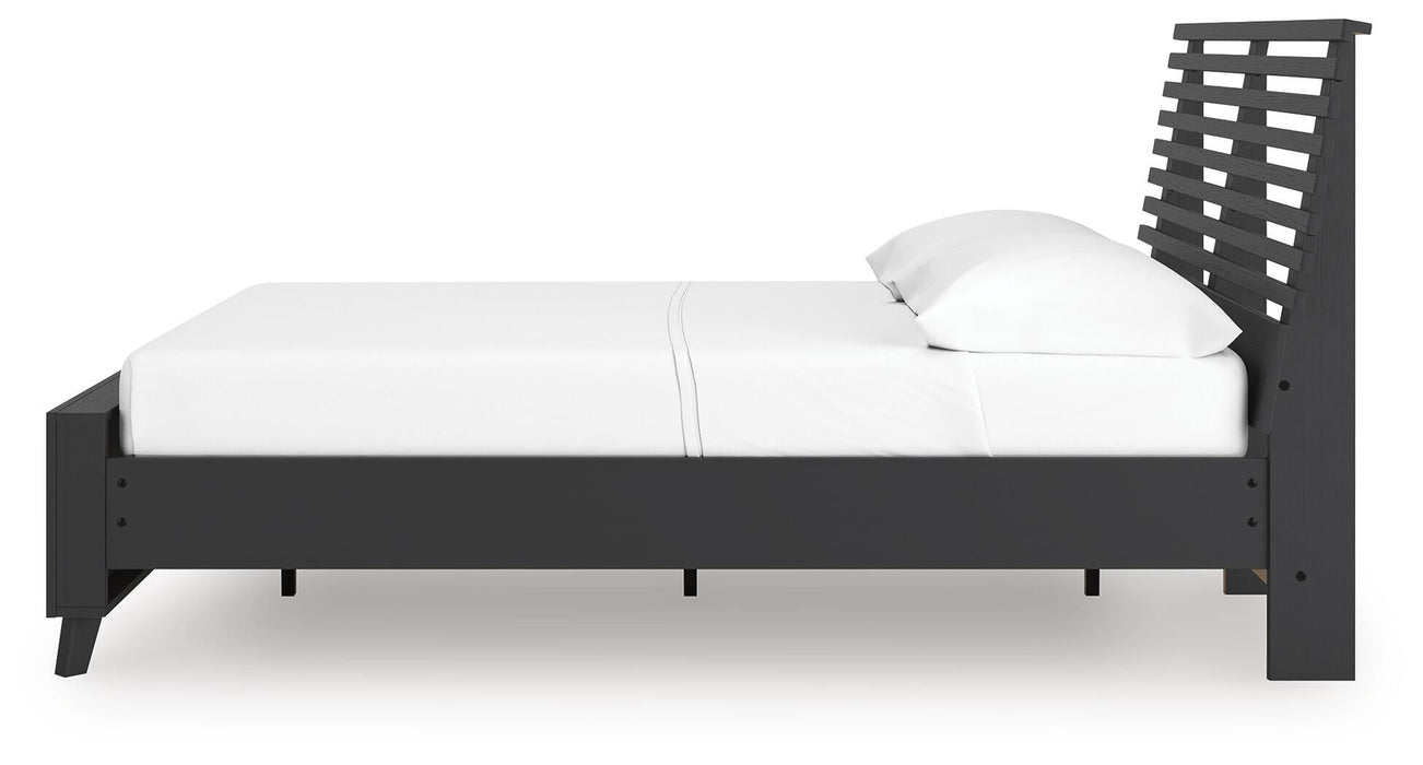 Danziar Full Slat Panel Bed