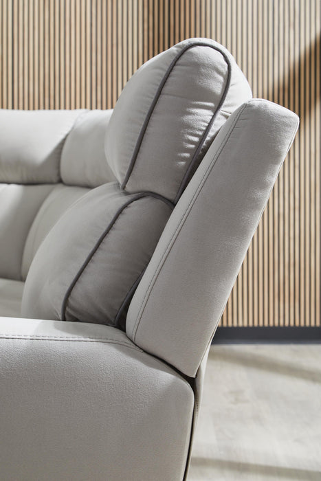 Social Pointe 5-Piece Power Reclining Sectional