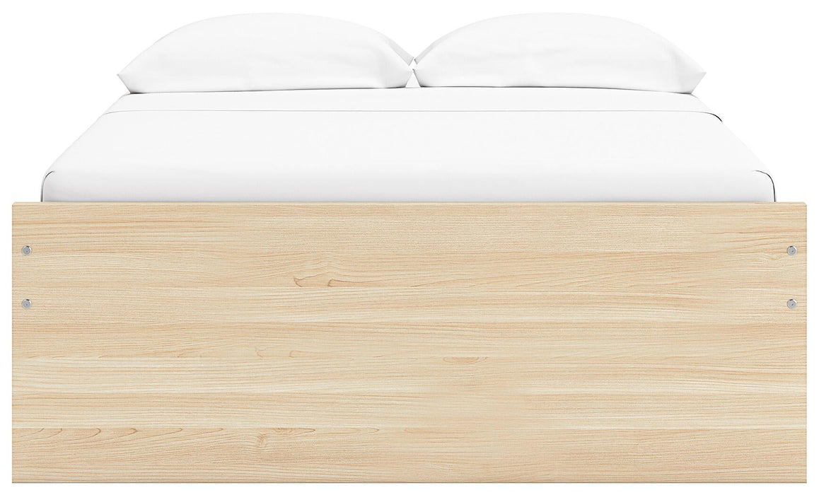Onita Full Platform Bed with 1 Side Storage