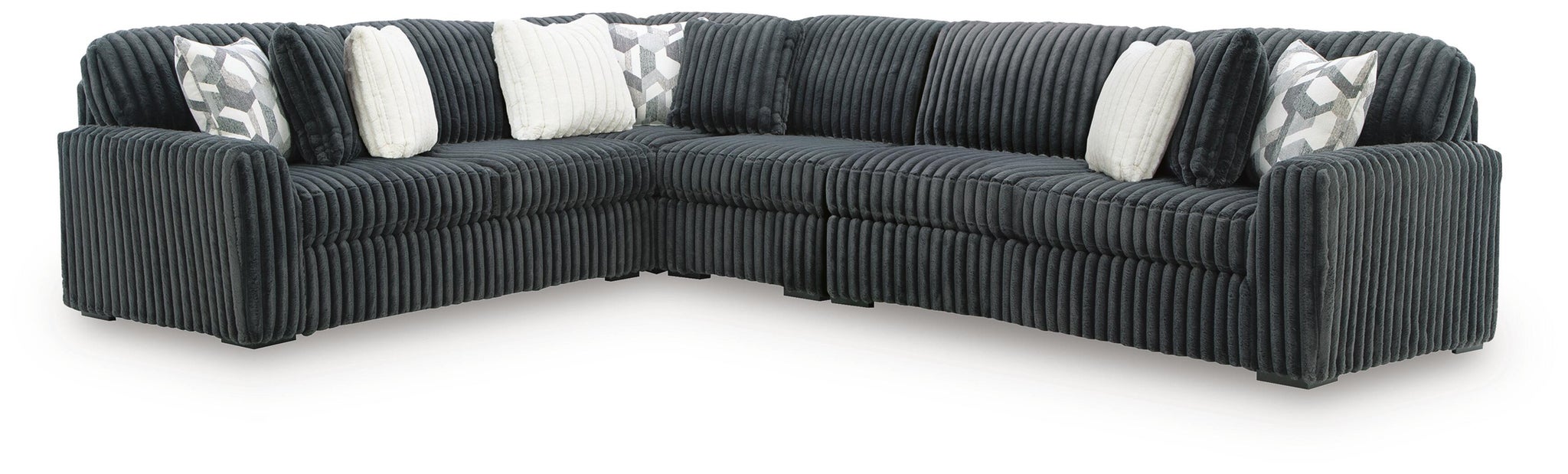 Midnight-Madness 4-Piece Sectional