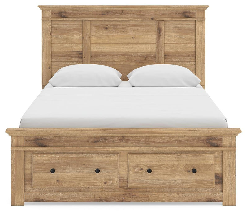 Makidern Queen Panel Storage Bed