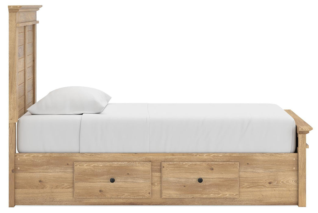 Makidern Twin Panel Storage Bed
