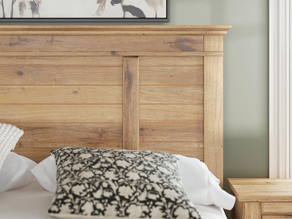 Makidern Full Panel Bed