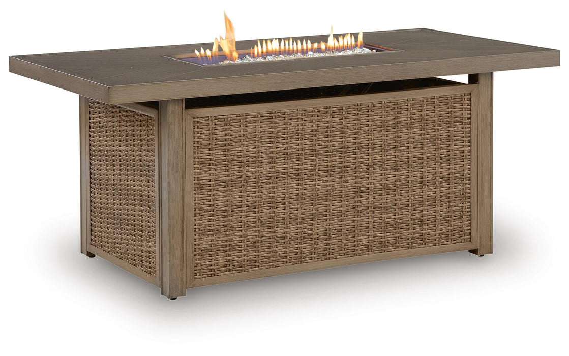 Laguna Heights Rectangular Fire Pit Table