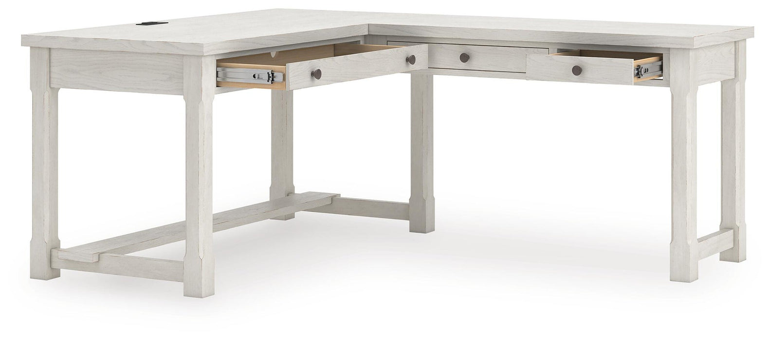 Robbinsdale L-Shaped Home Office Desk