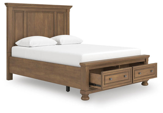 Feddinger Queen Panel Storage Bed