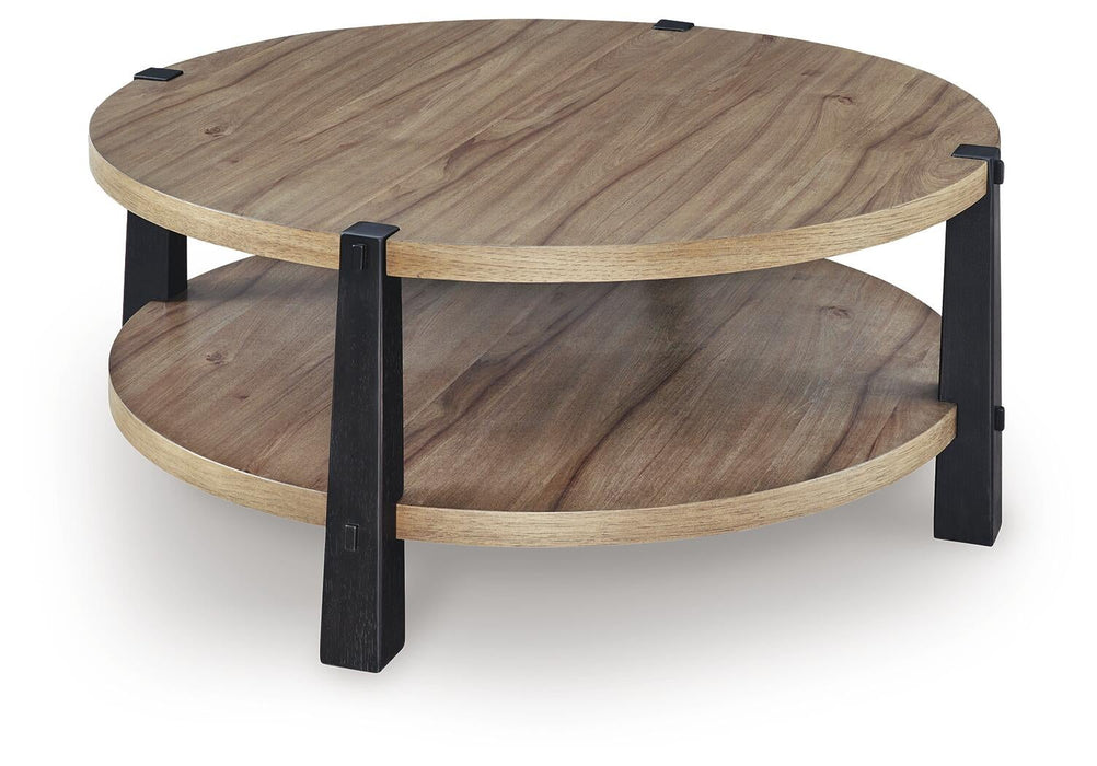 Ridgester Round Cocktail Table