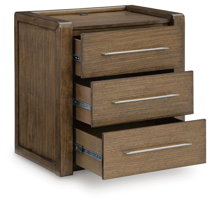 Marxmore Three Drawer Night Stand