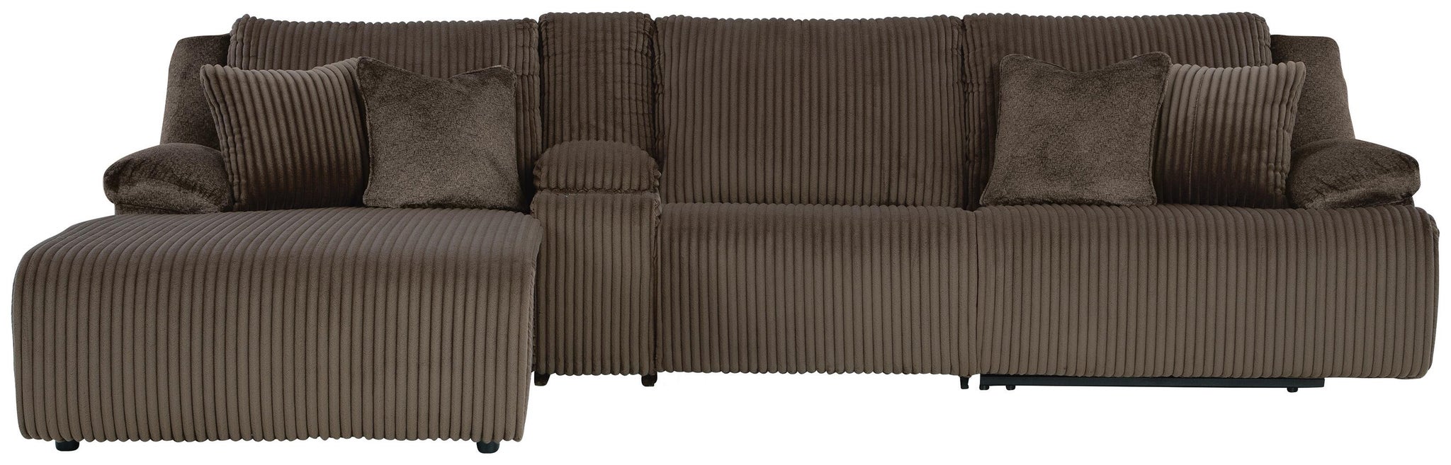 Top Tier 4-Piece Reclining Sectional with Chaise