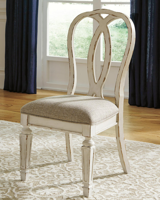 Realyn Dining Table and 8 Chairs