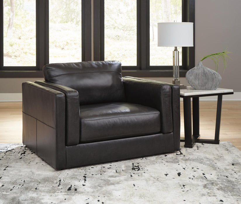 Amiata Chair and Ottoman