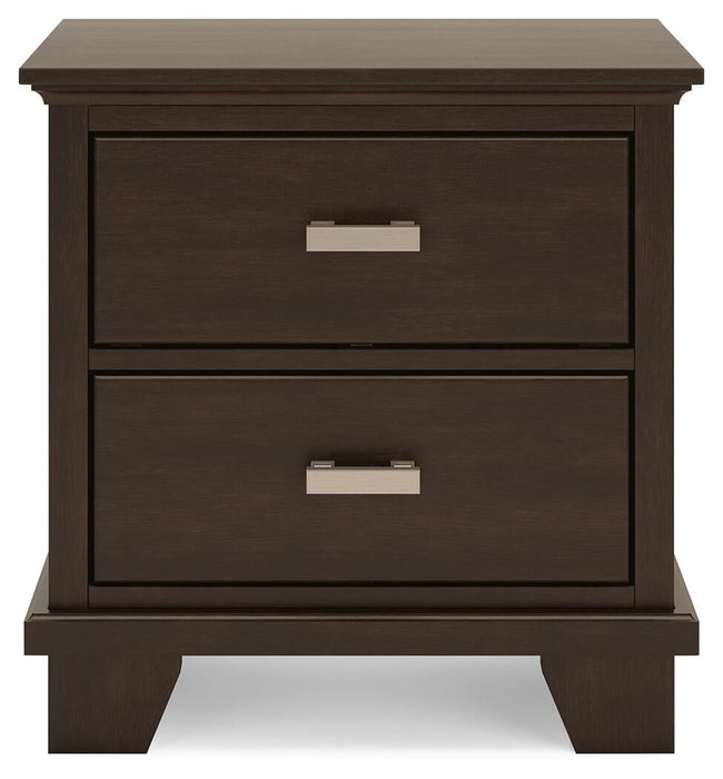 Covetown Queen Panel Bed, Dresser, Mirror, Chest and Nightstand