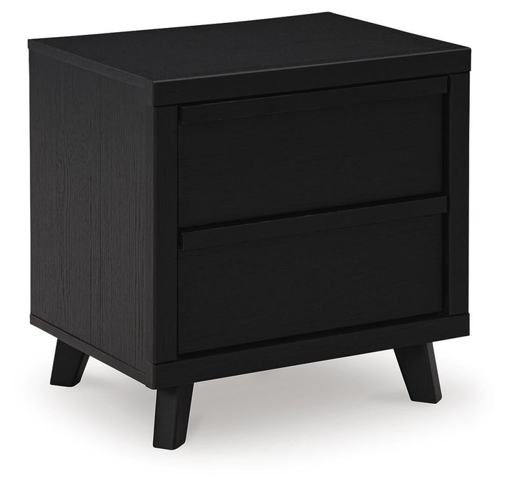 Danziar Queen Panel Bed, Dresser, Mirror and Nightstand