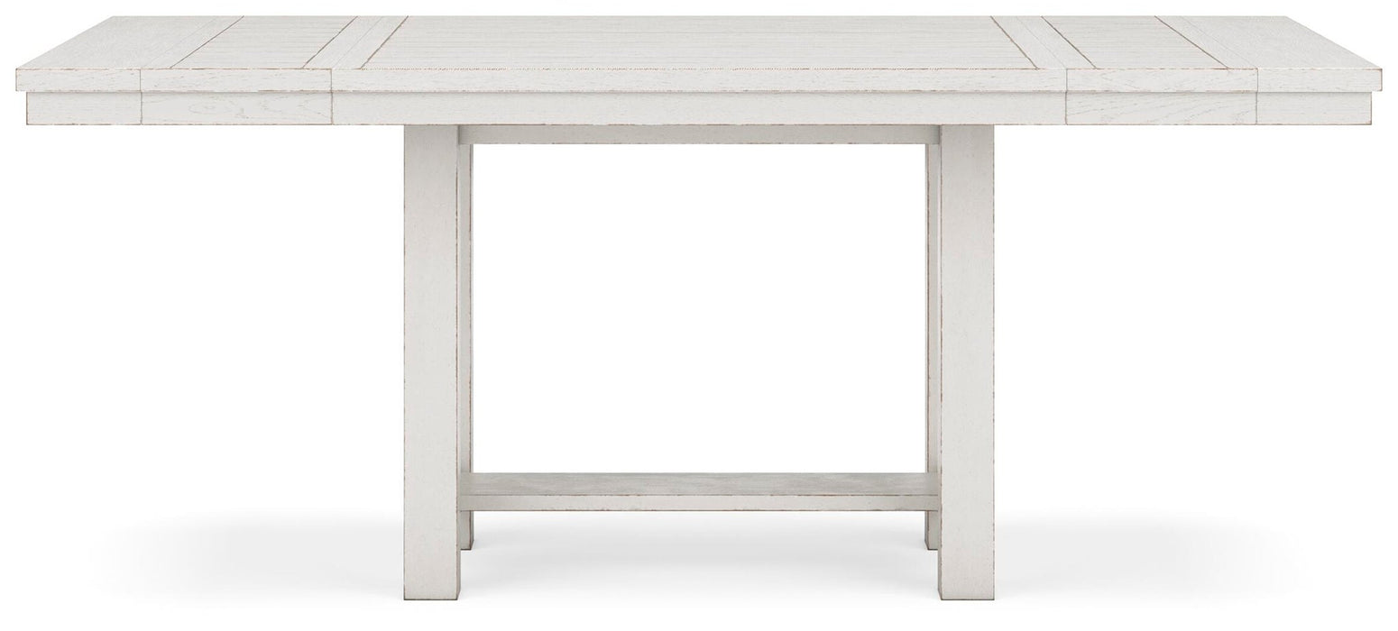Robbinsdale Counter Height Dining Table and 8 Barstools