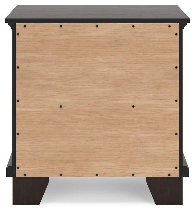 Covetown Twin Panel Bed, Dresser, Mirror, Chest and Nightstand