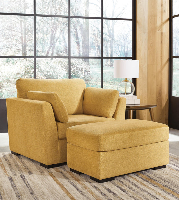 Keerwick Sofa, Loveseat, Chair and Ottoman