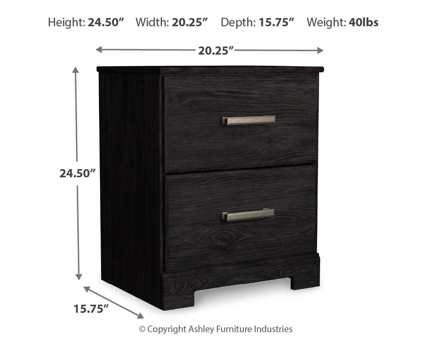 Belachime Queen Panel Bed with Mirrored Dresser, Chest and Nightstand