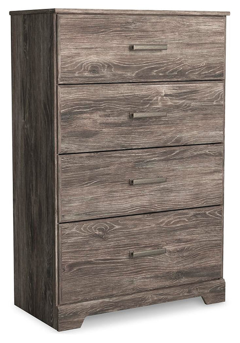 Ralinksi Full Panel Bed, Dresser, Mirror, Chest and Nightstand