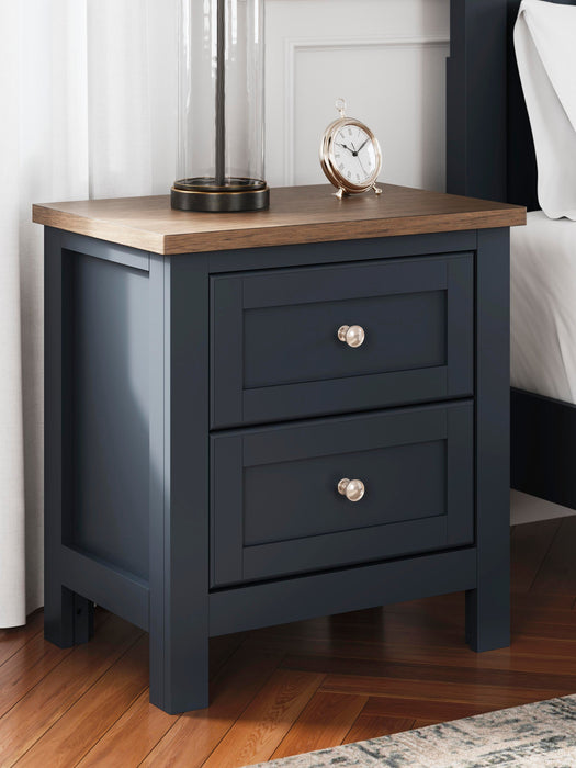 Landocken Full Panel Bed, Dresser, Mirror, Chest and Nightstand