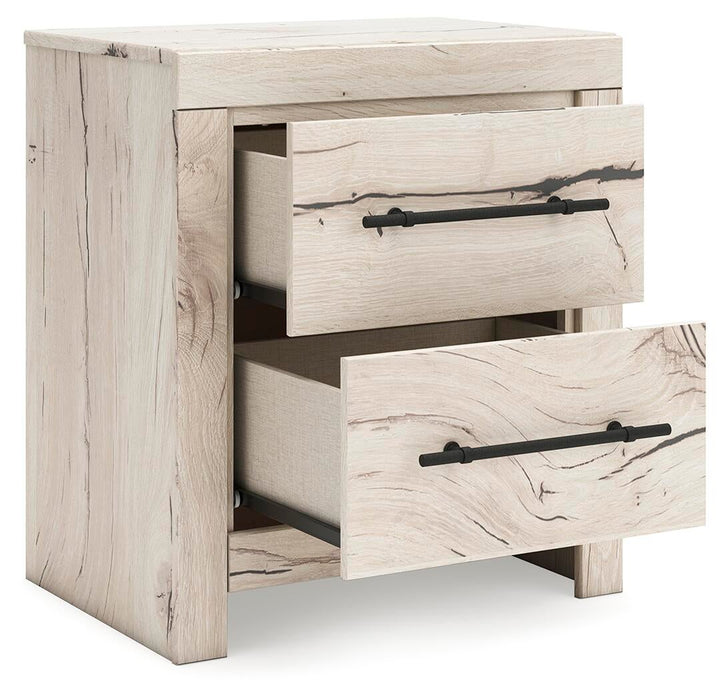 Lawroy Twin Panel Bed with Storage, Dresser, Mirror, Chest and Nightstand