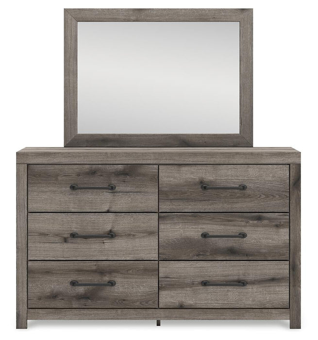 Urbanoore Full Panel Bed, Dresser and Mirror