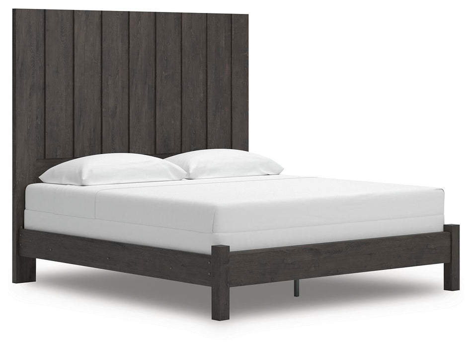 Parlayon King Panel Bed, Dresser and Mirror