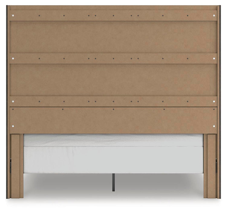 Parlayon King Panel Bed, Dresser and Mirror