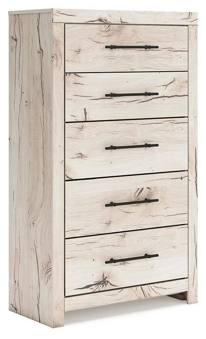 Lawroy King Panel Headboard, Dresser, Mirror, Chest and Nightstand