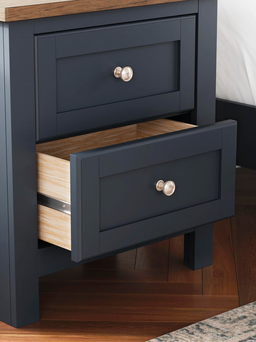 Landocken Full Panel Bed, Dresser, Mirror and Nightstand