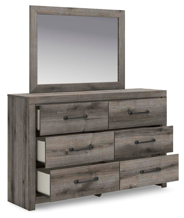 Urbanoore King Panel Bed, Dresser and Mirror