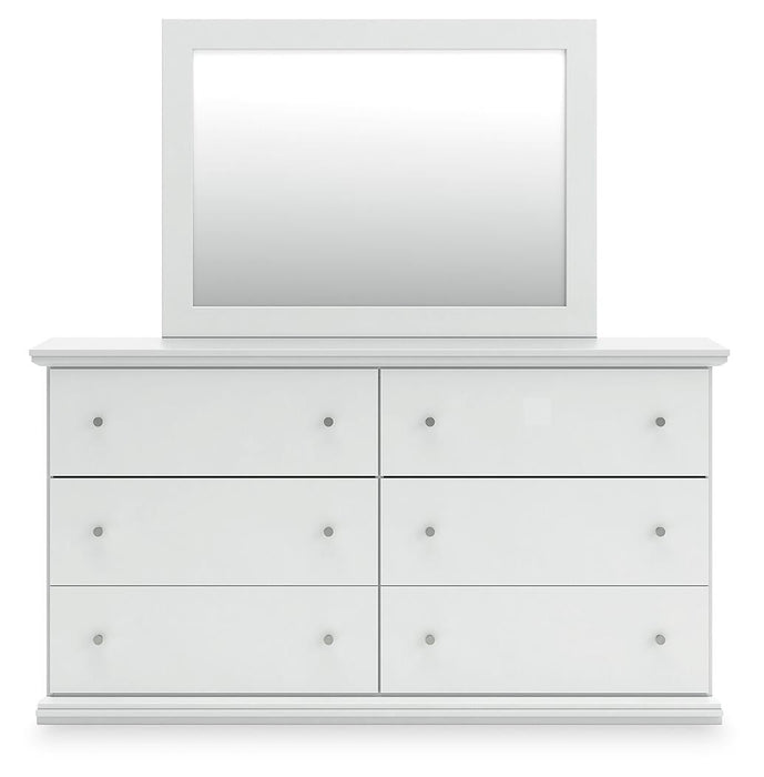 Bostwick Shoals King Panel Bed, Dresser and Mirror