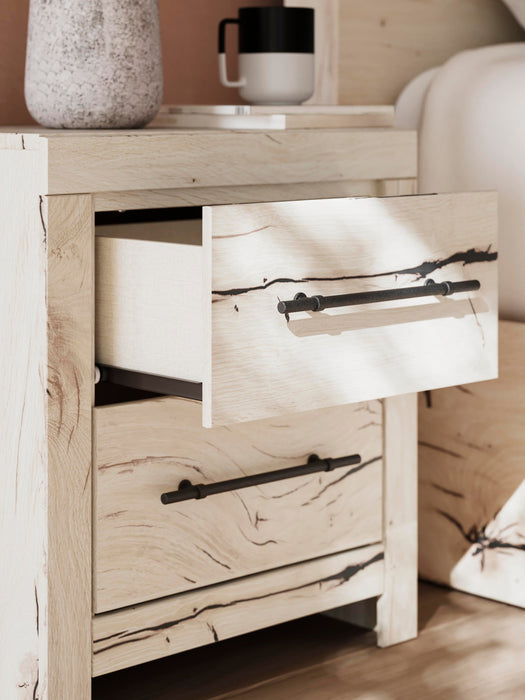 Lawroy Twin Panel Bed, Dresser, Mirror, Chest and Nightstand