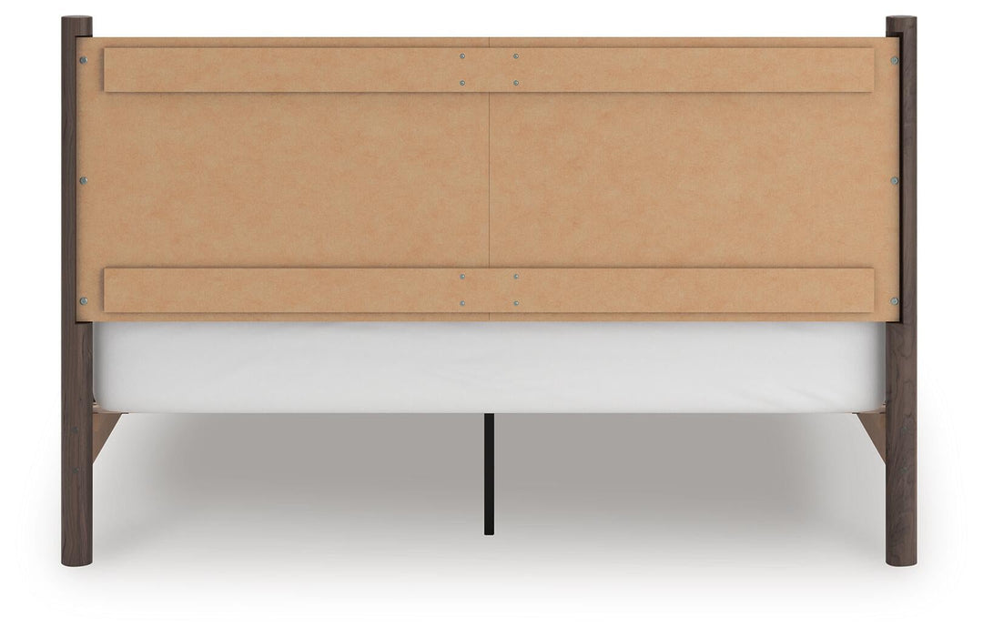 Cadmori King Panel Platform Bed, Dresser and Mirror