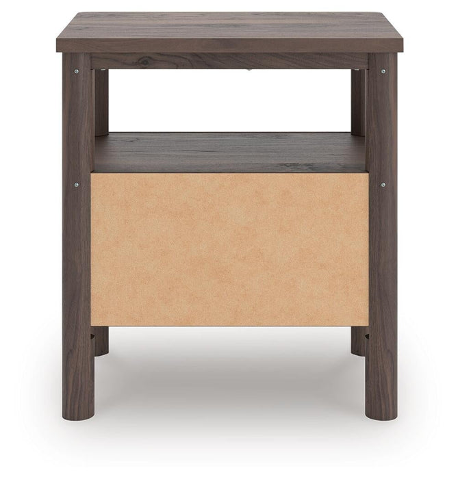 Cadmori Full Panel Platform Bed, Dresser, Mirror, Chest and Nightstand