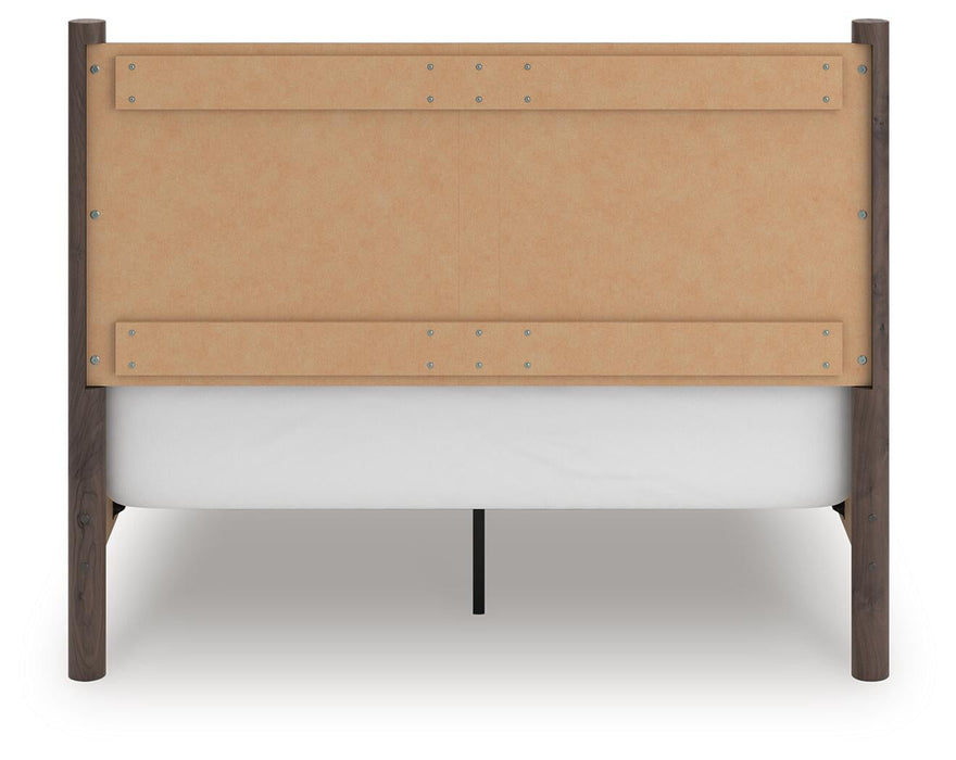 Cadmori Queen Panel Bed, Dresser, Mirror, Chest and Nightstand